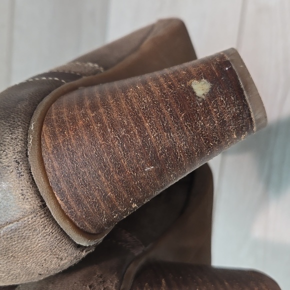 Dansko Women Marcia Ankle Leather Mule Clog shoes boots sz 39/8.5-9 - Picture 8 of 16